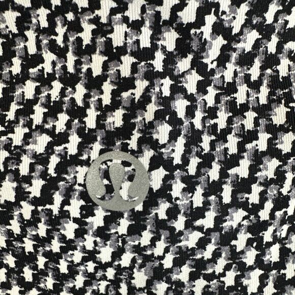 Lululemon Wunder Under Crop III Leggings Size 6 Scatter Star Arctic Grey Black - Picture 5 of 6